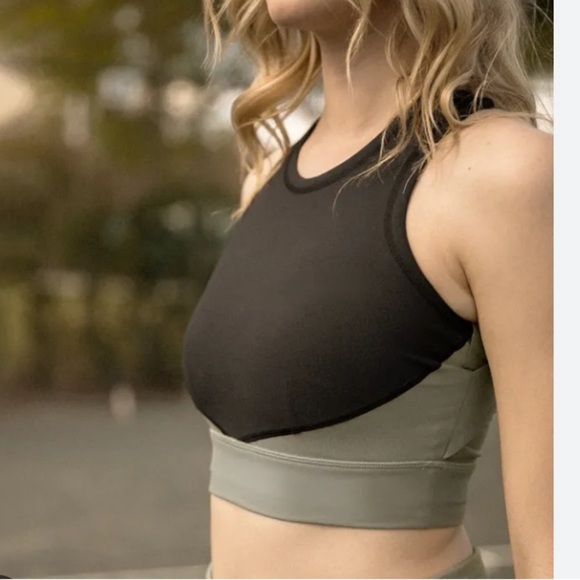 Summersalt The Cross-Back Crop Sports Bra 8 - Picture 1 of 4